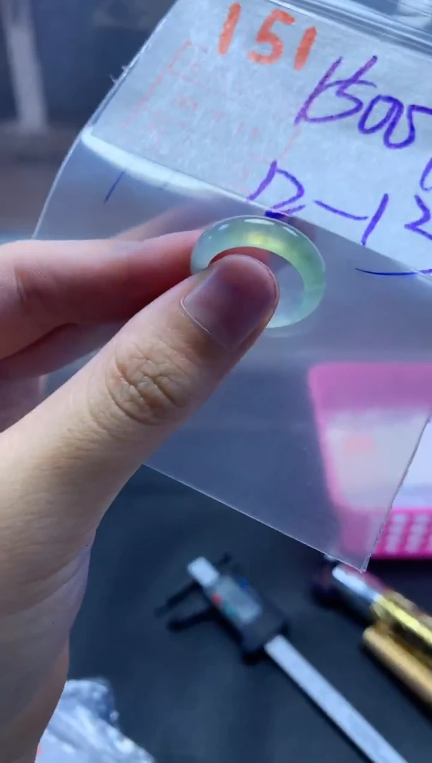 未镶嵌定制翡翠戒圈12-13#1510毛货需精细抛光