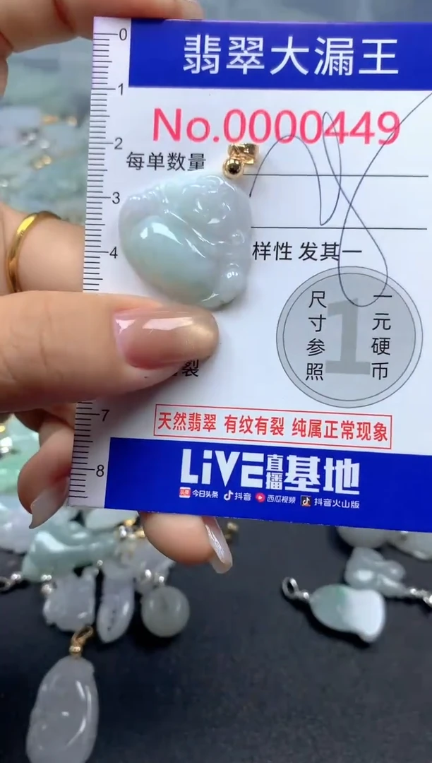 颈饰未镶嵌翡翠449
