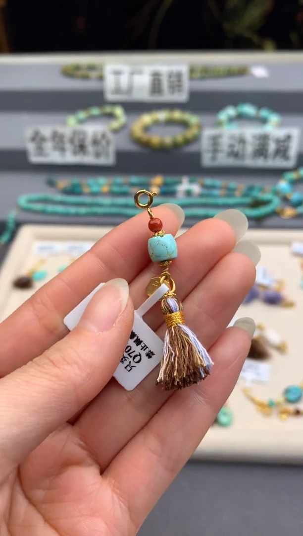 银S925镶嵌提溜南红玛瑙茜.F151