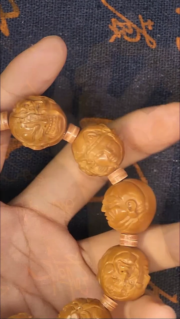 手串橄榄核四面恶僧300