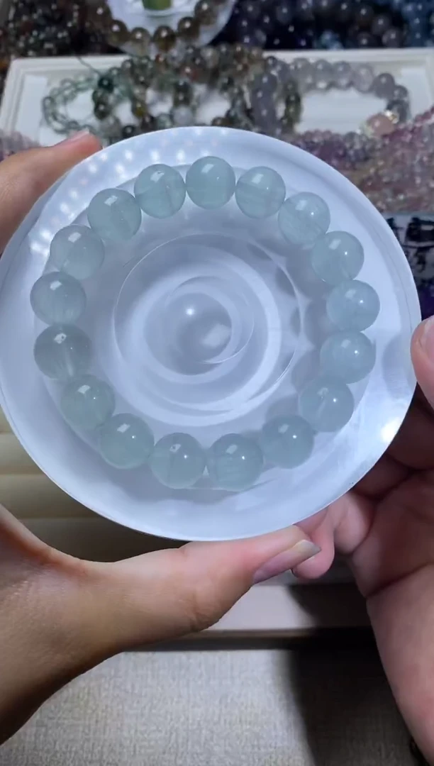 未镶嵌手串水晶拉丝萤石
