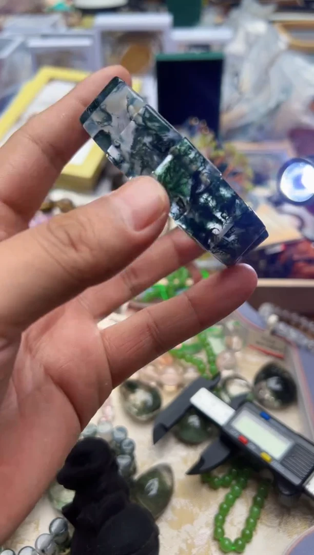 未镶嵌手链水晶水草玛瑙手牌003