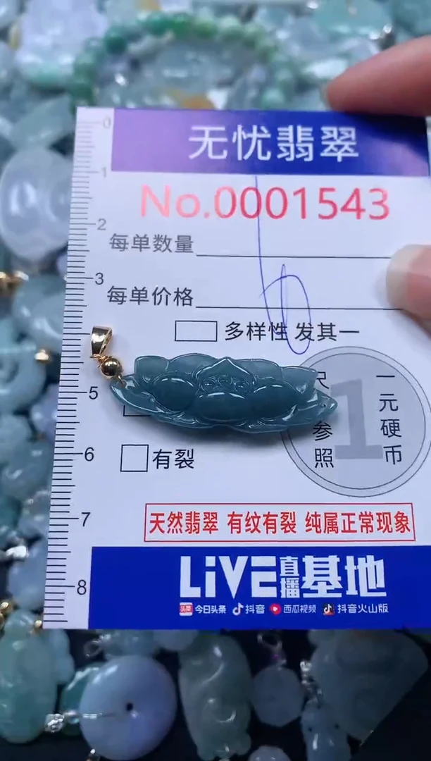 颈饰未镶嵌翡翠1543