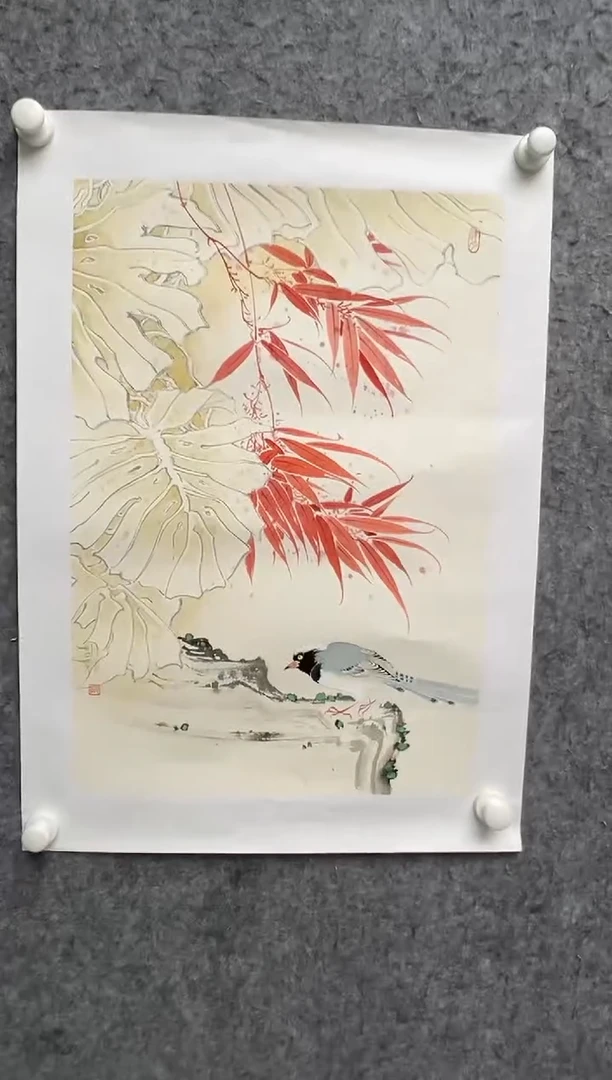 国画邹训精-2.3平尺-国画作品