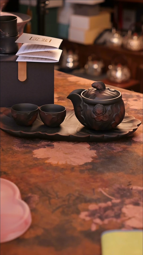 【闪购商品】陶瓷茶具（无礼盒无茶盘）@@A10831