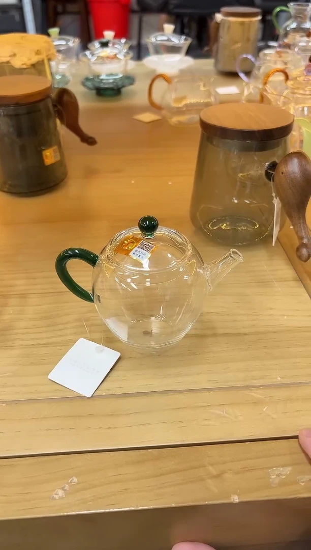 禾器-文巧壶-墨绿色