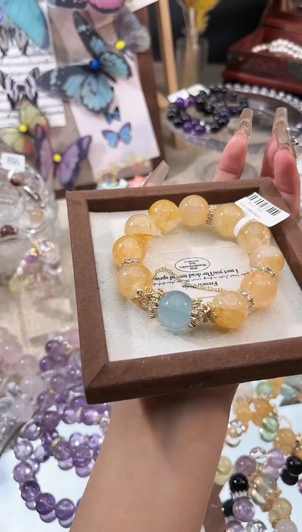 【闪购商品】水晶手链未镶嵌多样性发货颜色微差【要拍两单！！】