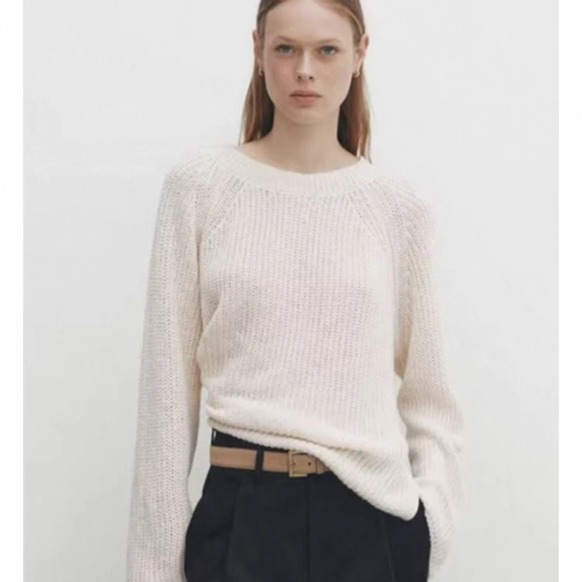 【影姐宠粉】2025新款春针织慵懒风简约毛衣056