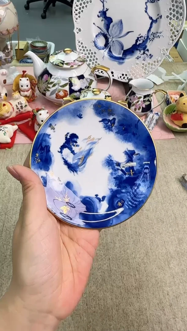 瓷片泡泡家的瓷器真好看