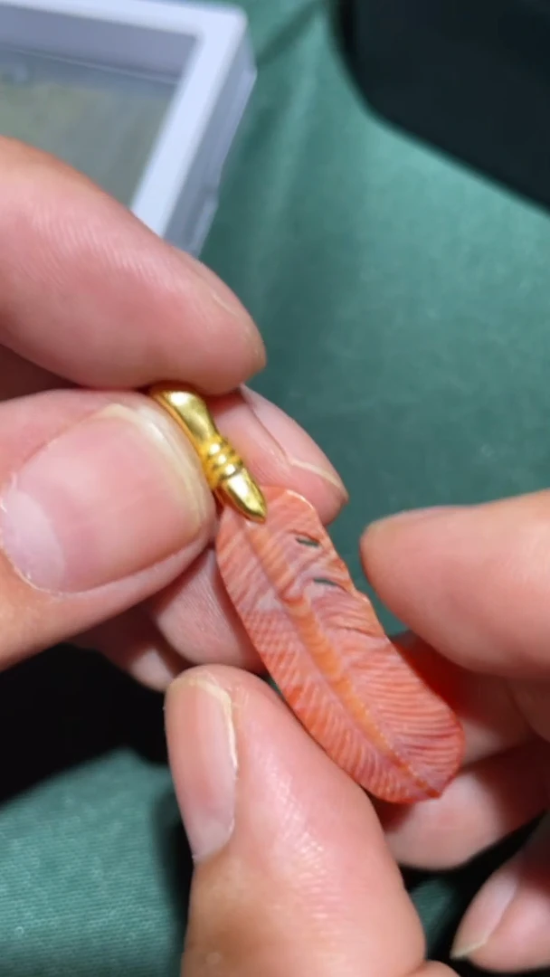 白玉菩提吊坠18QC-163