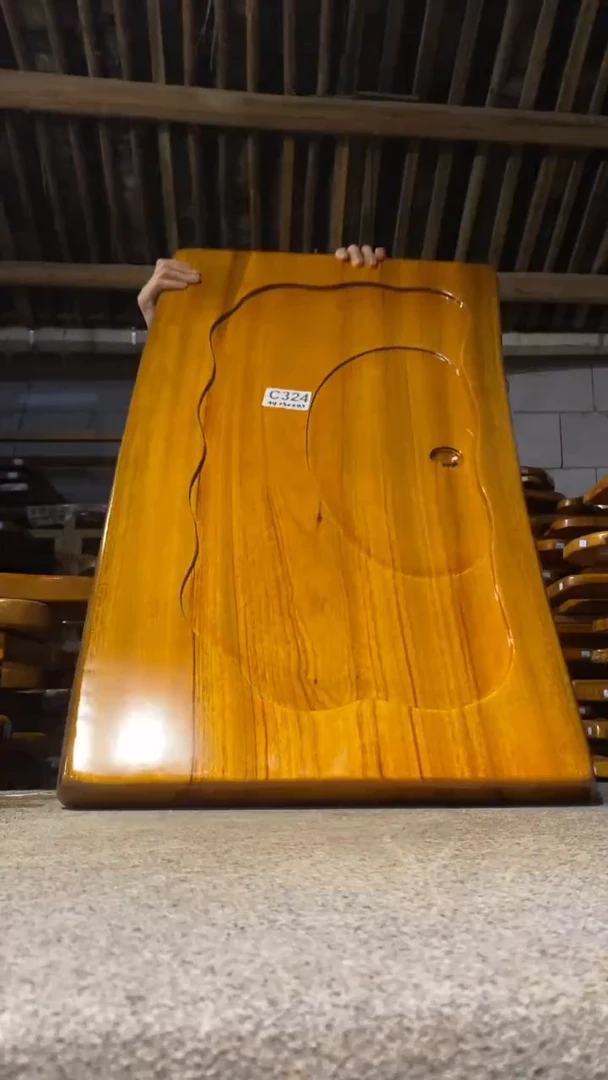 实木茶盘 一物一拍（不含配件）