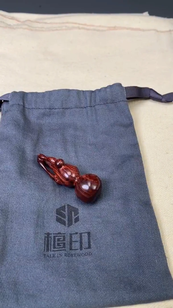 黄花梨/降香黄檀把件黄花梨  葫芦