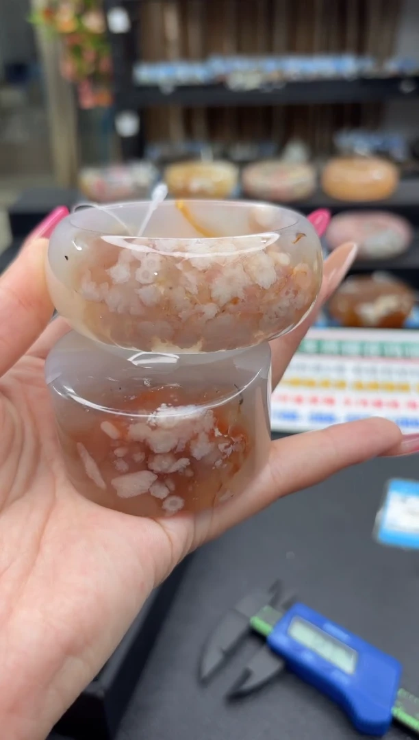 未镶嵌手镯石英质玉146(57圈赠送镯心)