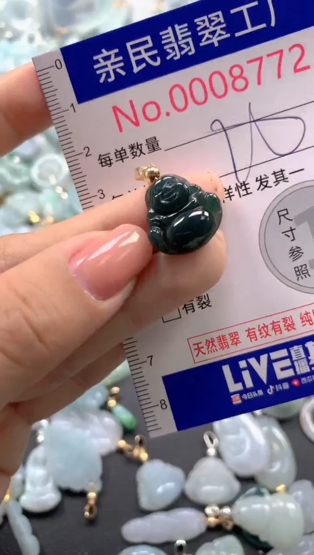 颈饰未镶嵌翡翠8772