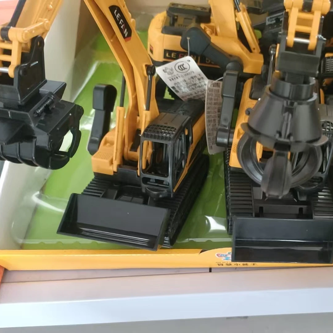 惯性挖掘机儿童仿真三个款式