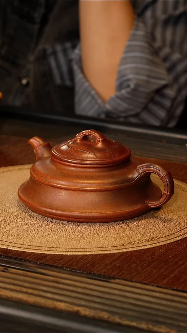 宜兴紫砂ZXJ 红御砂 竹段