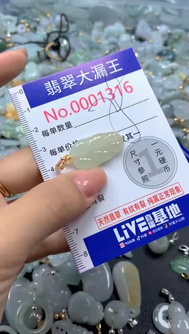 颈饰未镶嵌翡翠1316