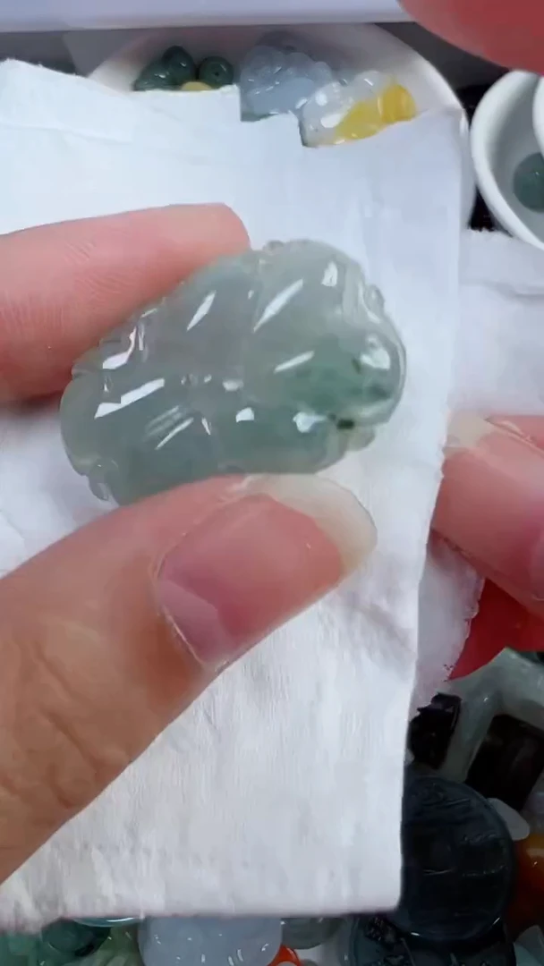 散珠翡翠362号链接,A货翡翠