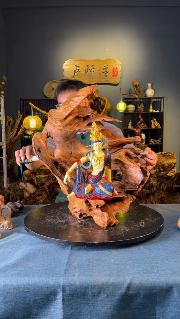 木卢师傅根艺作品（不包含人物摆件）