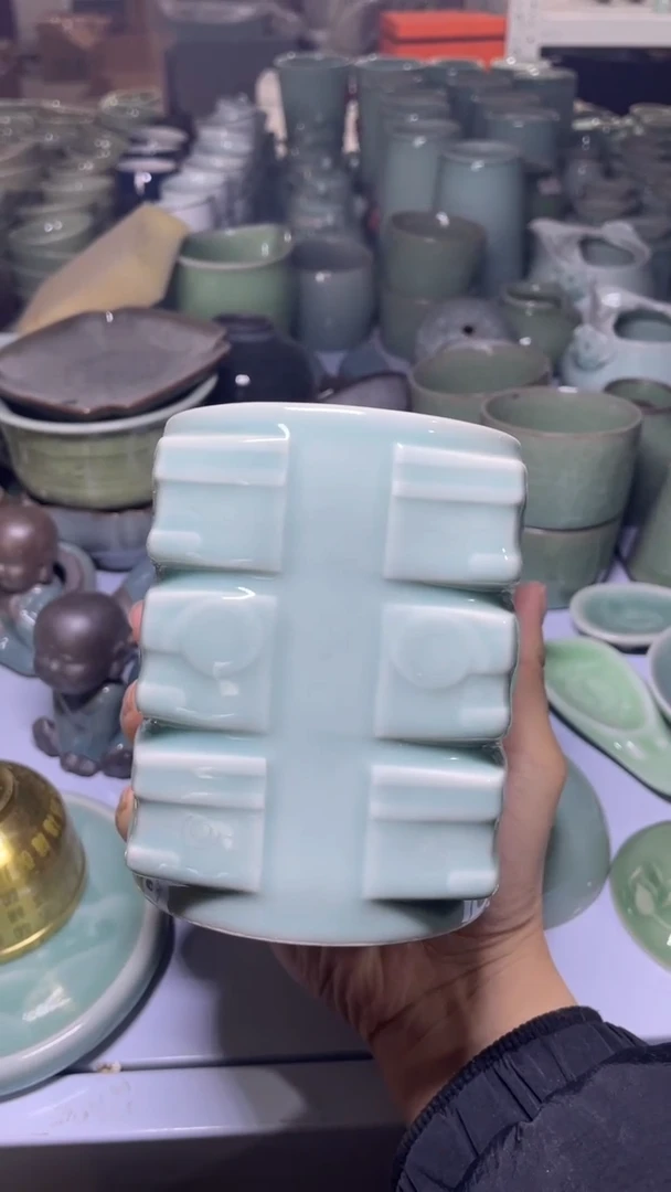 【闪购商品】特价福利 微瑕 慧仙青瓷