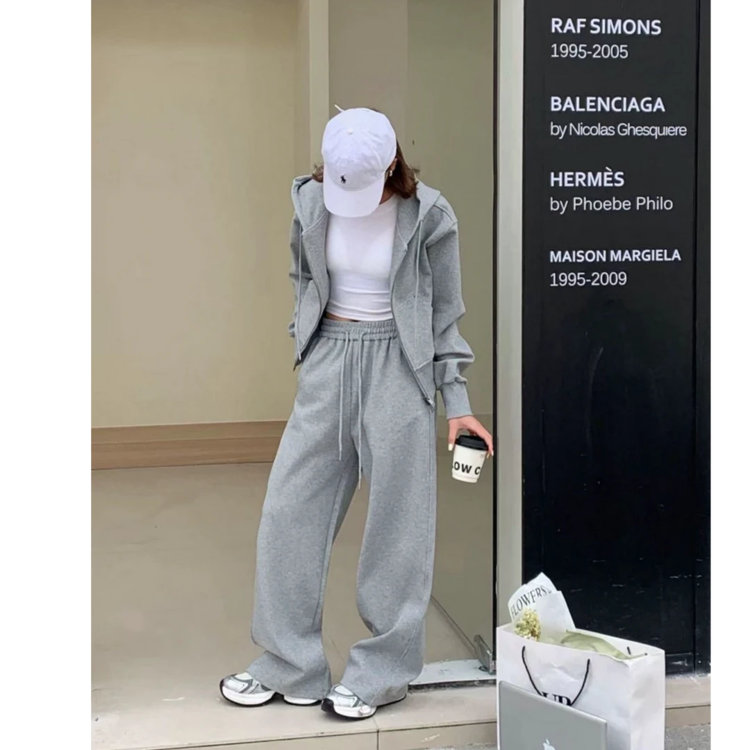 710连帽卫衣套装 宽松休闲运动春秋