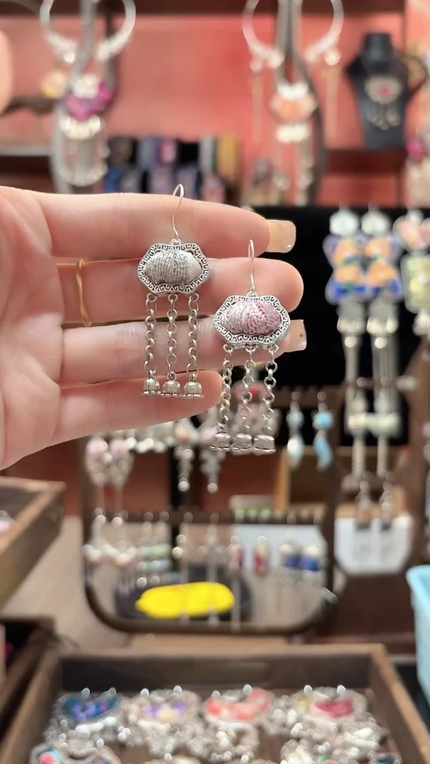 织绣 云织谣民族风精美饰品  388