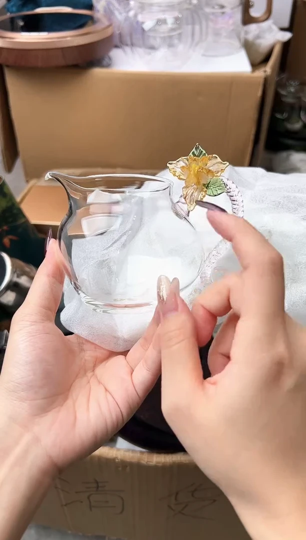 禾墨鸢岚茶海浅粉色