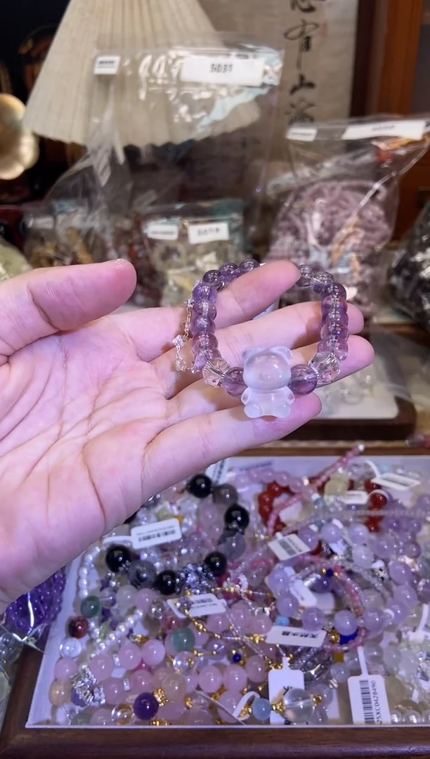 紫晶手链未镶嵌346手串