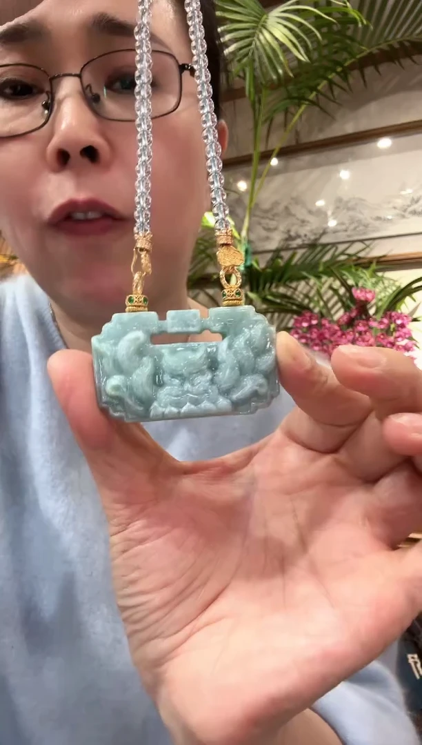 【闪购商品】翡翠颈饰未镶嵌国风