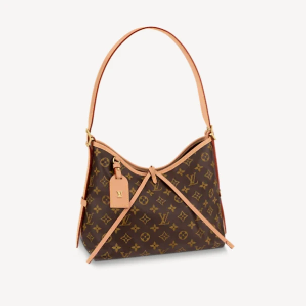 全新未使用 LouisVuitton/路易威登 小花佳珊 CARRYALL小号29 PVC