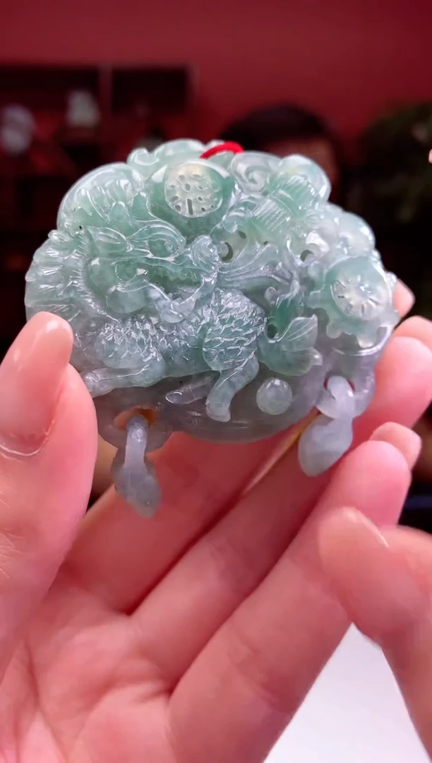 吊坠(不含链)未镶嵌翡翠天然翡翠A货86