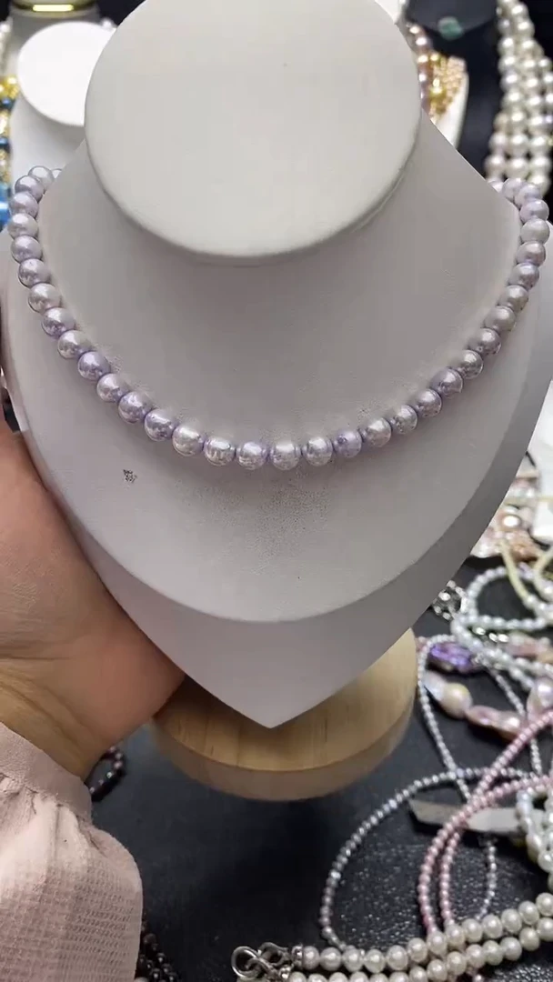 颈饰未镶嵌淡水珍珠多人