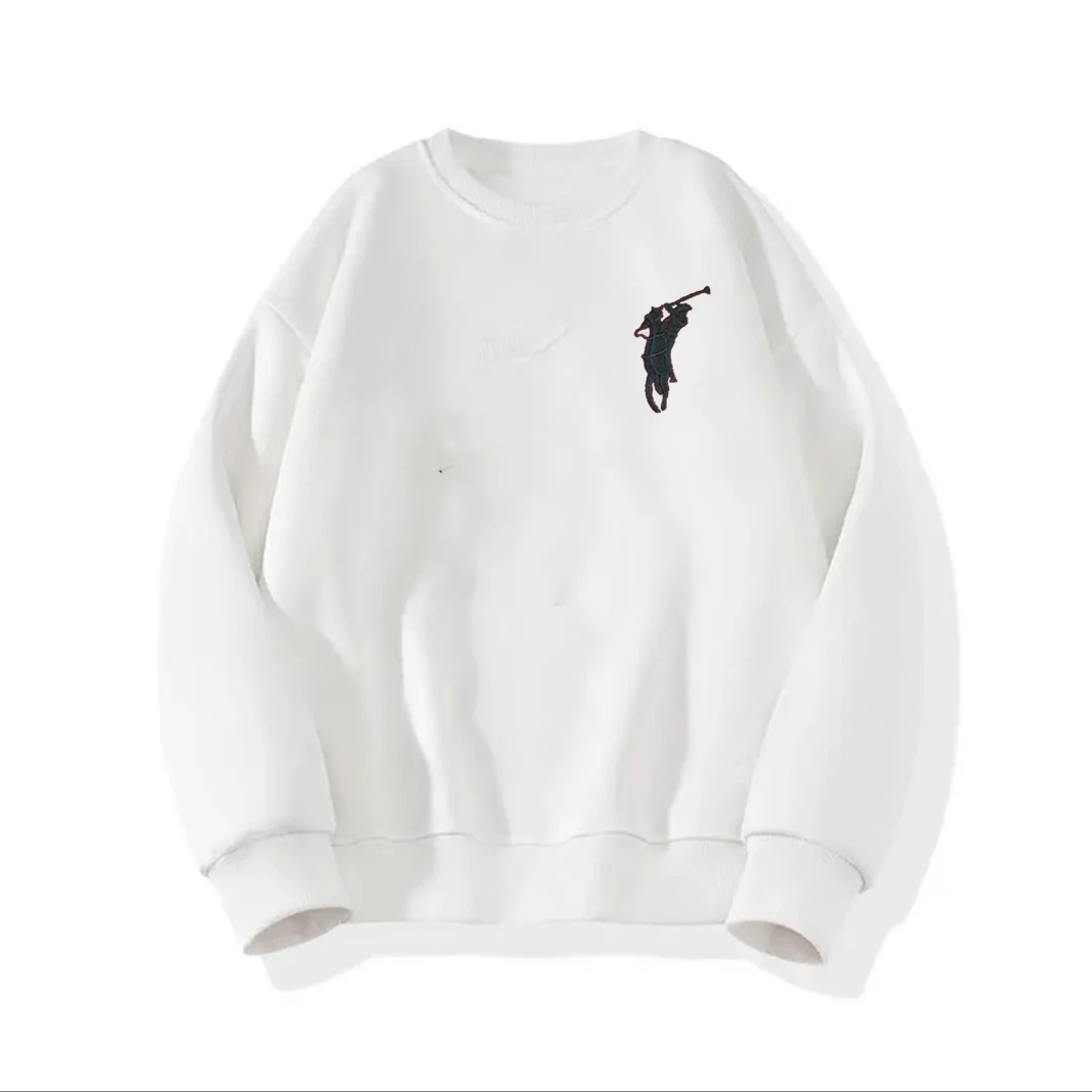 【刺绣】情侣款青春设计感情侣INS圆领卫衣-骑士