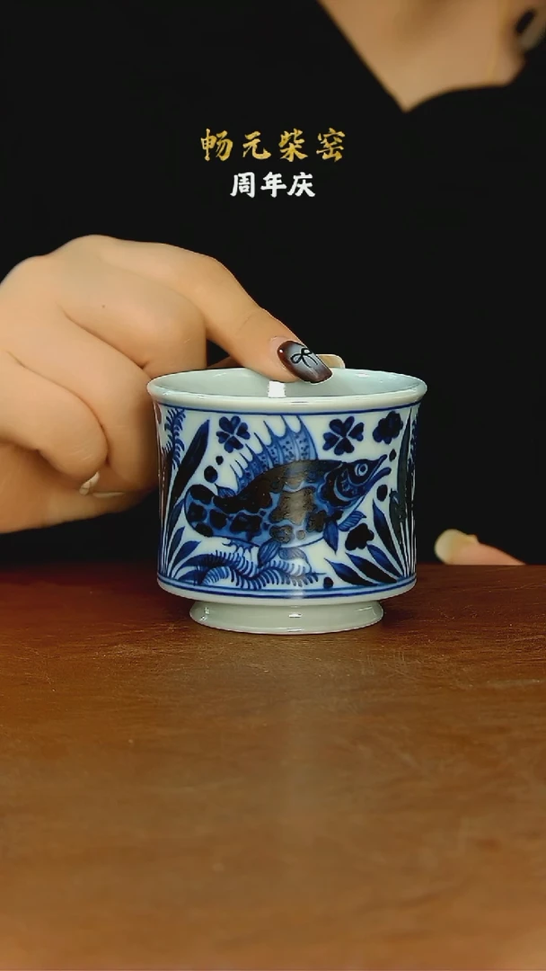 柴窑手工手绘茶具-72