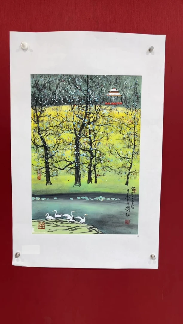 国画张国红老师画作