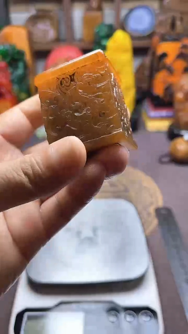 寿山石印石纯天然石料