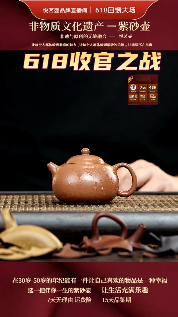 茶壶紫砂宜兴紫砂壶     11