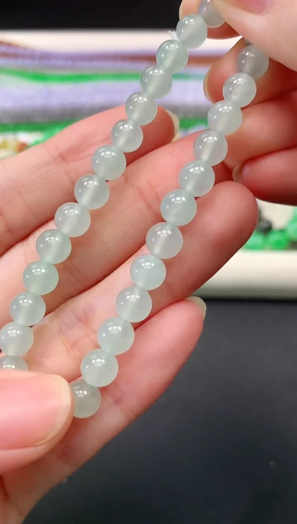 未镶嵌手串翡翠84|2800