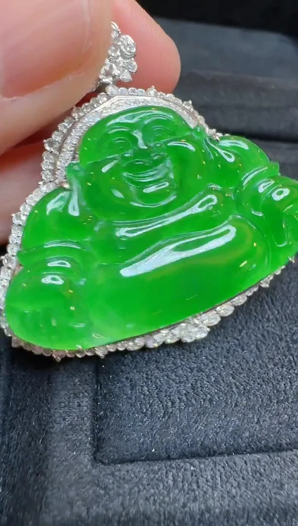 【闪购商品】翡翠吊坠(不含链)18K金镶嵌多样性团购发一件