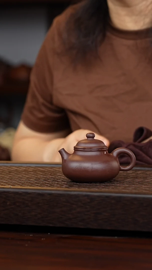 茶壶紫砂17号，丹壶溢香紫砂壶100毫升