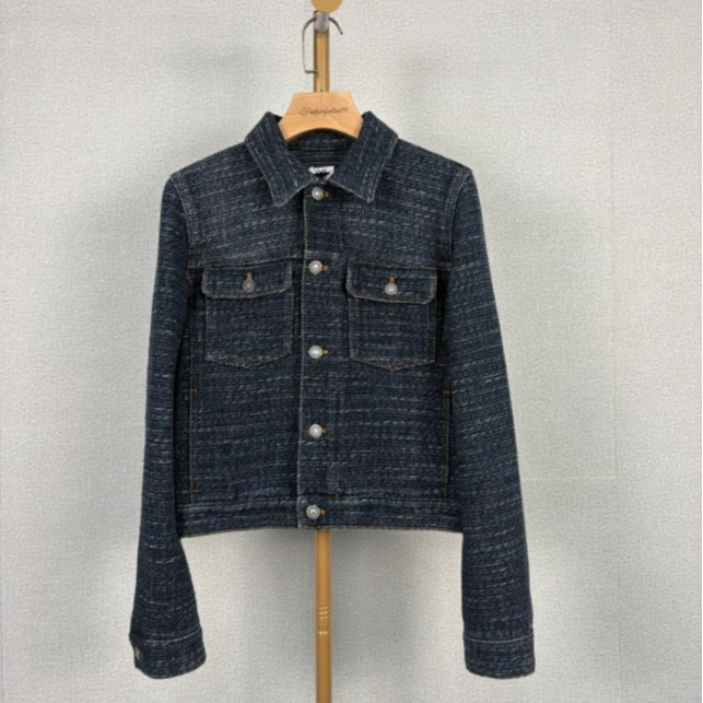 99新 DIOR/迪奥 深蓝色小蜜蜂编织外套 36 12期免息 14522413