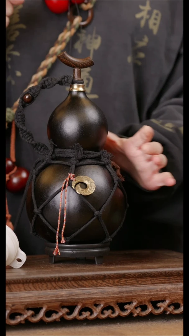 207号精品天然大漆酒葫芦一物一拍~