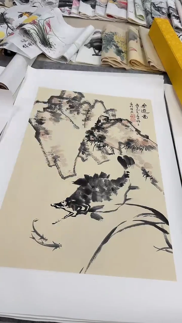 国画桂鱼同类型随机