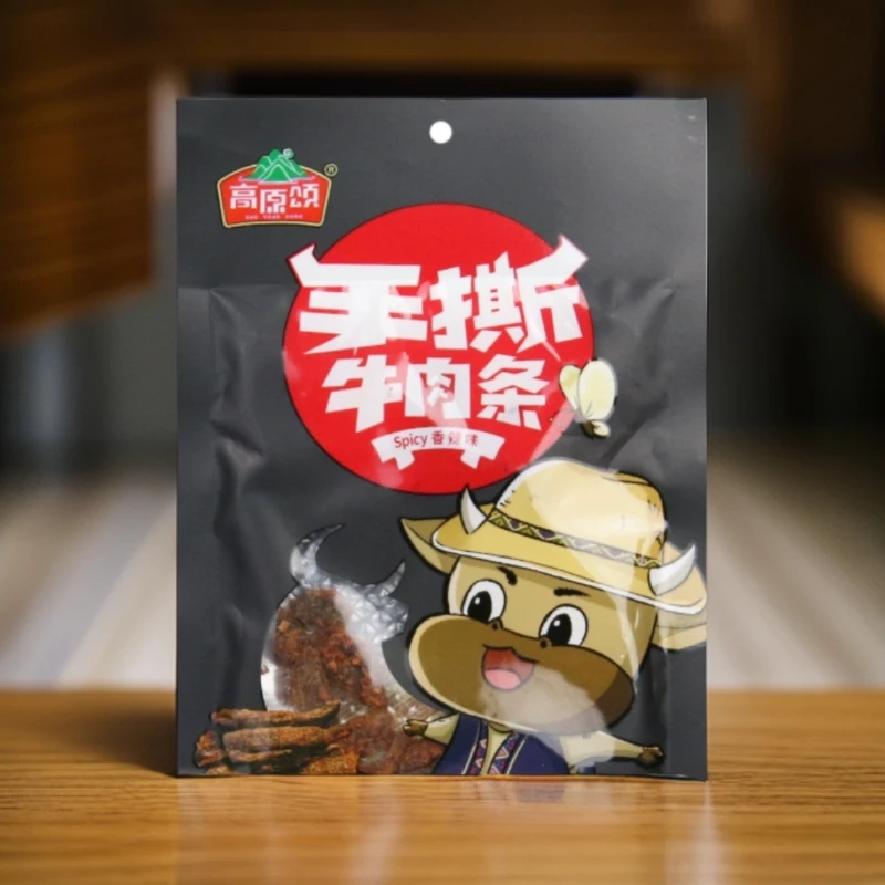 高原颂贵州特产黄牛肉干休闲小零食手撕麻辣牛肉开袋即食风干条