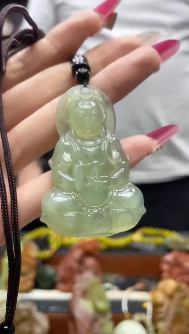 未镶嵌岫玉吊坠多样性发*货拍一发一