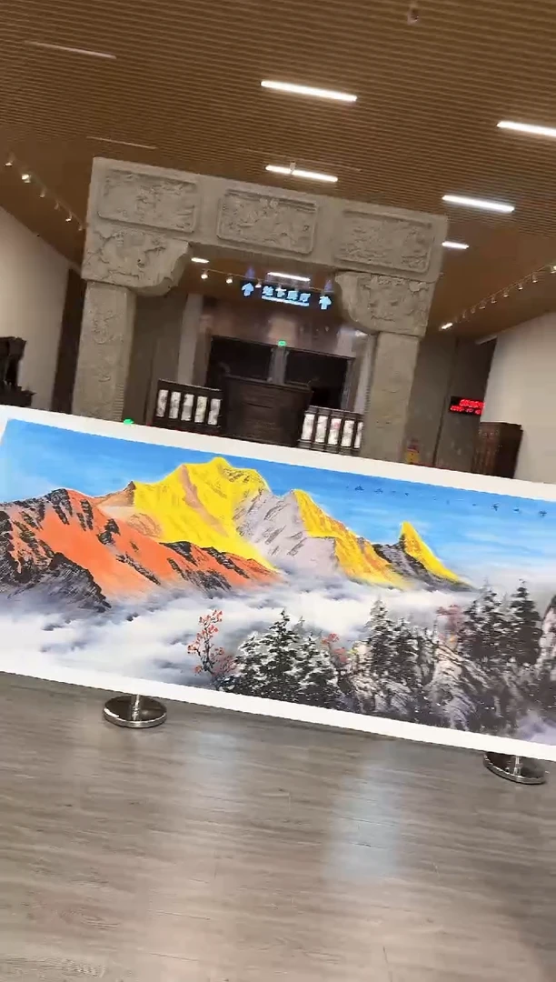 国画80赵隆轩艺术馆李庆兴老师作品