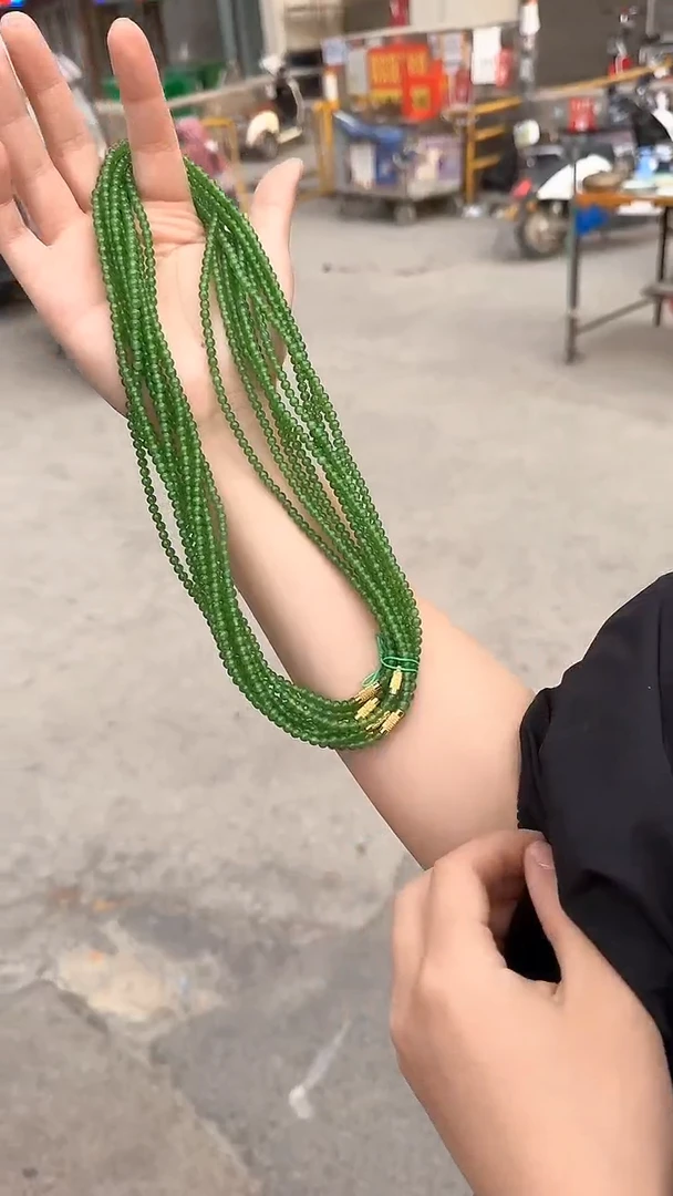 和田玉合金碧玉项链碧玉项链多样性发货发其一