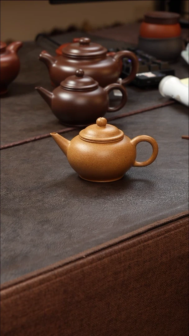 茶壶紫砂壶·27黄金段水平150cc