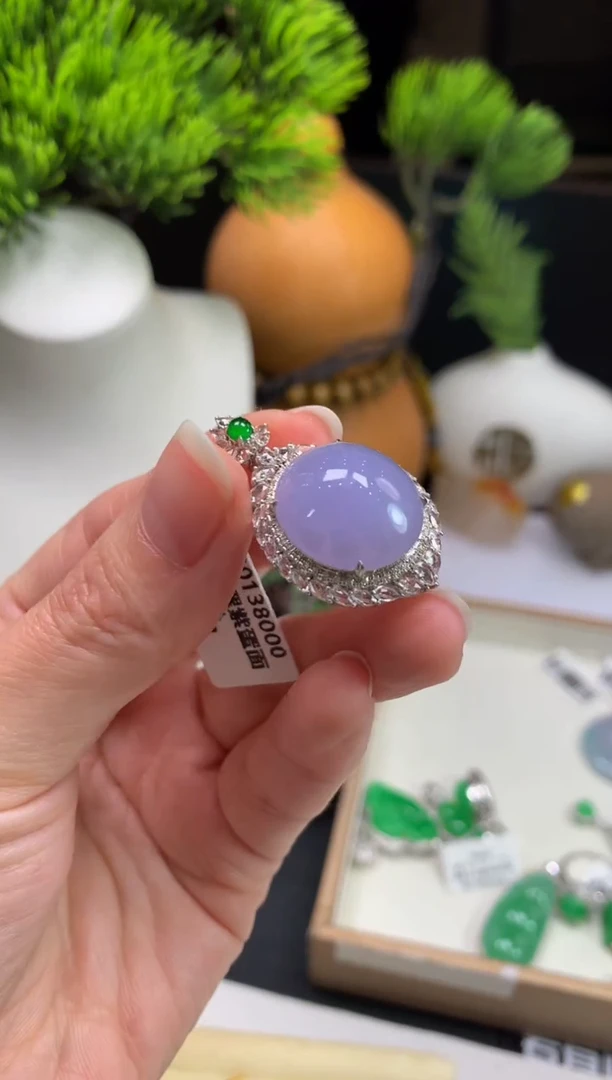 未镶嵌定制翡翠曾**福---118805