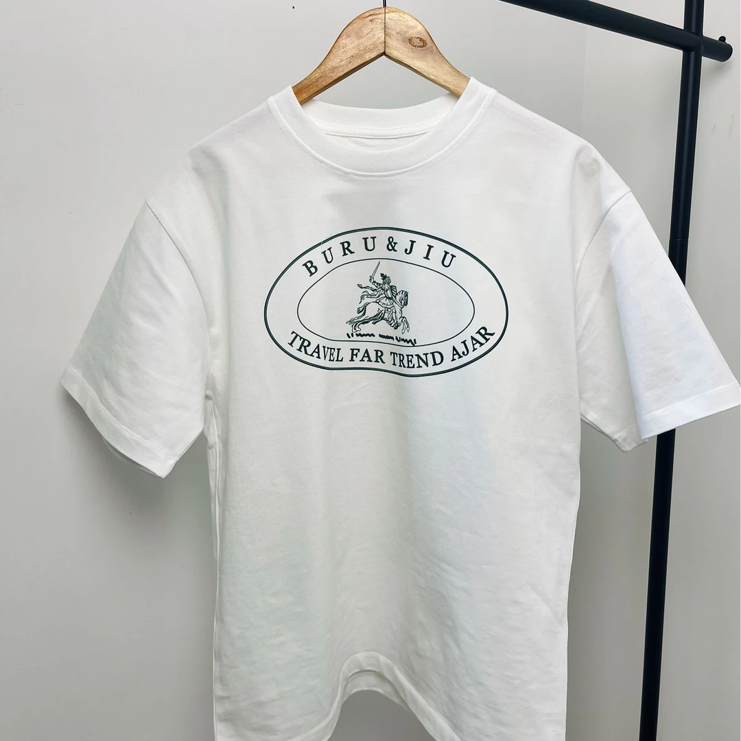 【摩登骑士】27548不如就重磅短袖夏季百搭宽松休闲时尚纯棉